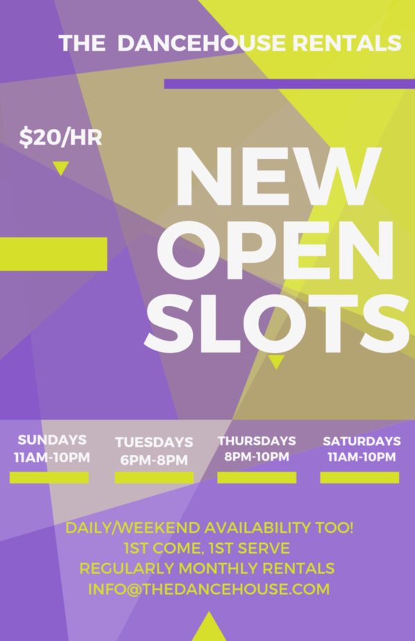 New Open Slots